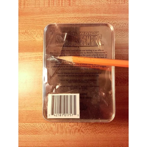 Vintage 1997 Star Wars Collector Cards by Metallic Impressions - Picture 7 of 8